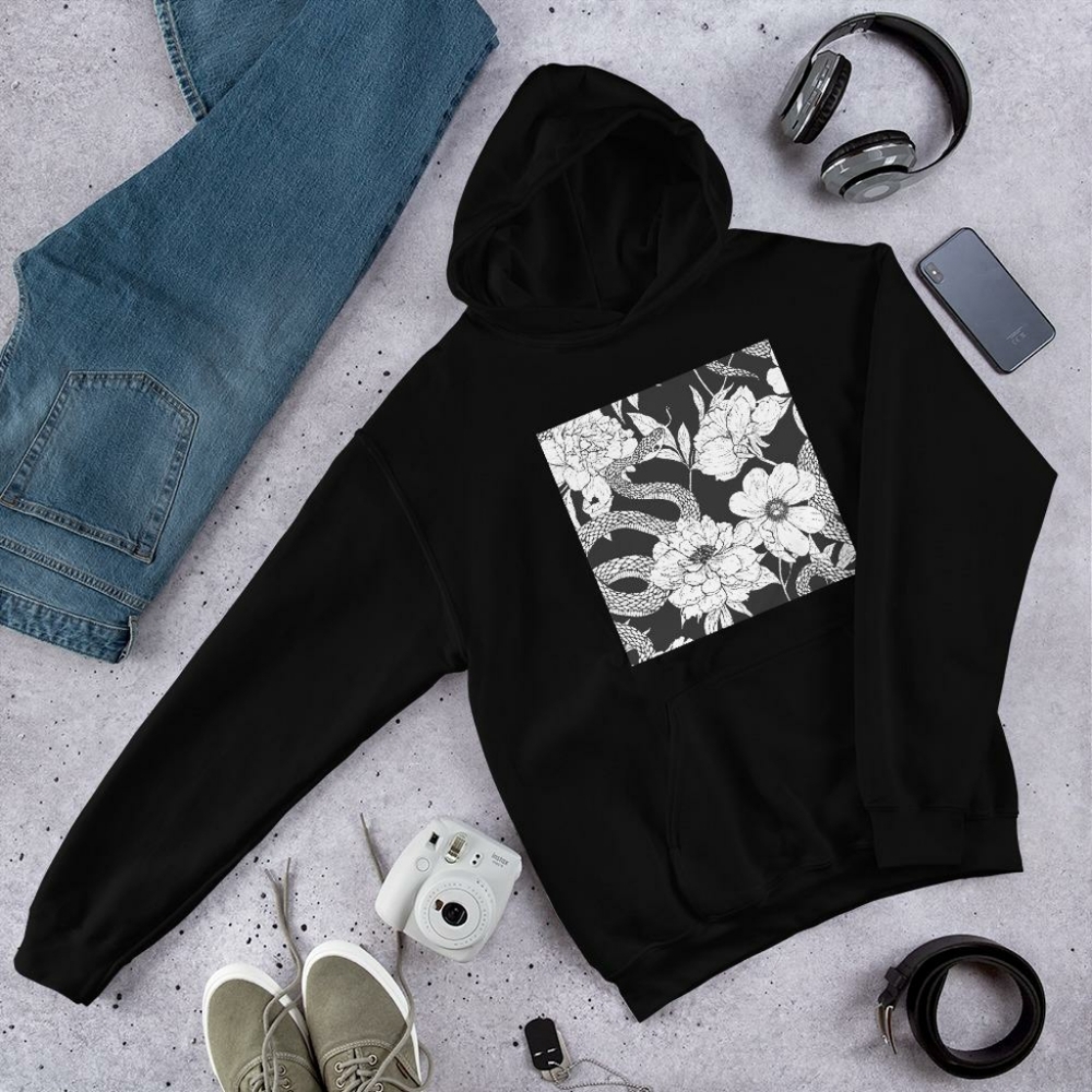 Japanese snake hoodie